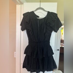 LoveShackFancy Natasha Heritage Mini Dress